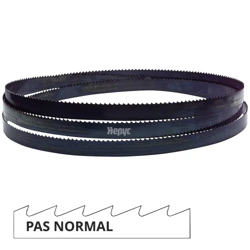 Lame de scie à ruban métal PAE 1440 x 13 x 0,65 mm x 18 TPI pas normal - Bi-métal M42 - 72050901440 - Hepyc