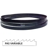 Lame de scie à ruban métal PAE 1485 x 27 x 0,9 mm x 4/6 TPI pas variable - Bi-métal M42 - 73080501485 - Hepyc