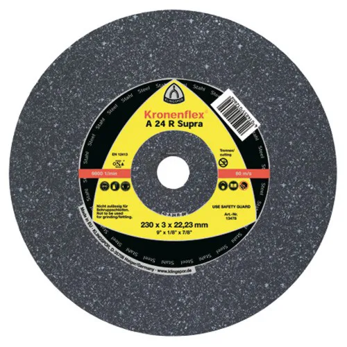 25 disques à tronçonner MD SUPRA A 24 R D. 180 x 3 x 22,23 mm - Acier - 13470