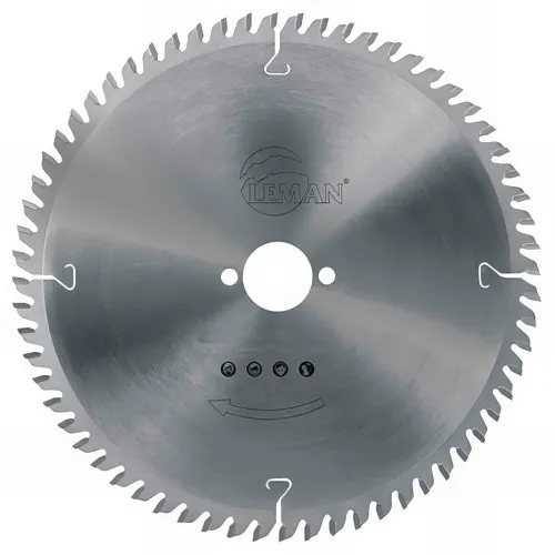 Lame carbure D. 225 x Al. 30 ép. 2,5 x 68 dents tp neg pour alu - 964.225.30AL - Leman