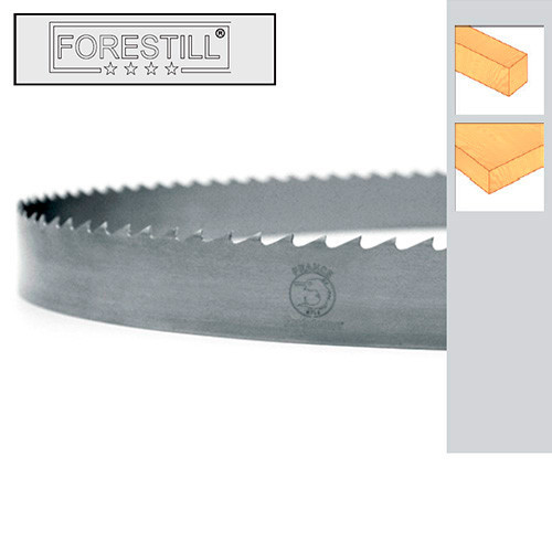 Lame de scie à ruban bois PAE 2225 x 15 x 0,5 x 6 mm - Acier Forestill - Forezienne